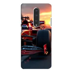 Чехол Формула1 на OnePlus 7 Pro (Макларен на закате)