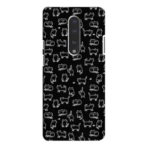 Чохол з принтом для OnePlus 7 Pro (AlphaPrint) Модні коти (Маленькі котики)