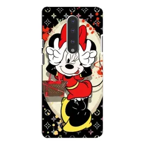 Чохол Disney Mouse OnePlus 7 Pro (PREMIUMPrint) (Мінні peace)