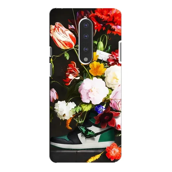 Чехол с принтом «Nike цветы» для OnePlus 7 Pro