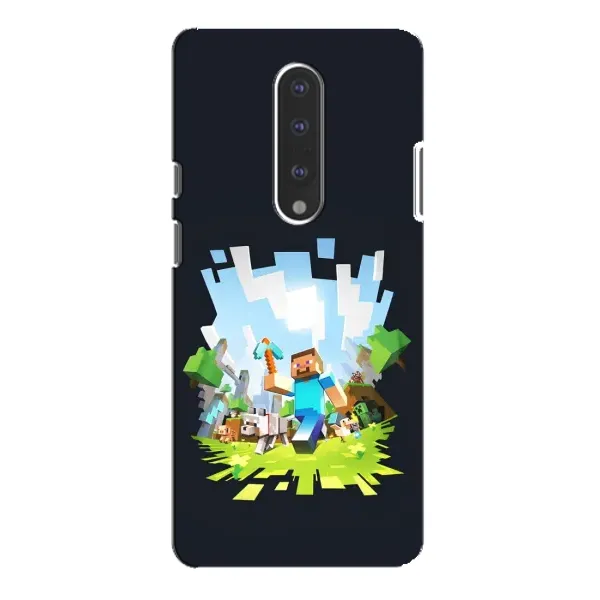 Чохол з принтом «персонажі Minecraft» для OnePlus 7 Pro Чохол з принтом «персонажі Minecraft» для OnePlus 7 Pro