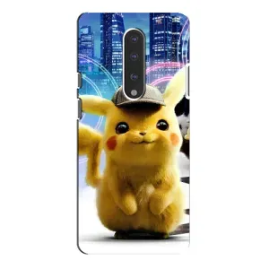 Чохол з Пікачу на OnePlus 7 Pro (Пікачу в місті)