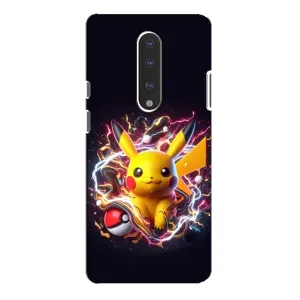 Чохол з Пікачу на OnePlus 7 Pro (Пікачу з м'ячем)