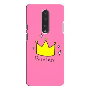 Чохол з картинкою (Стильні) ВанПлас 7 Про - (AlphaPrint) (Princess)