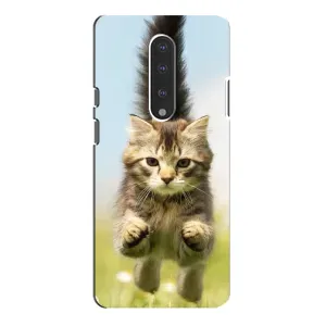 Чохли з Котиками для OnePlus 7 Pro (VPrint) (Прижок кота)