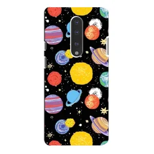Космічні Чохли для ВанПлас 7 Про (VPrint) (Намальовані планети)