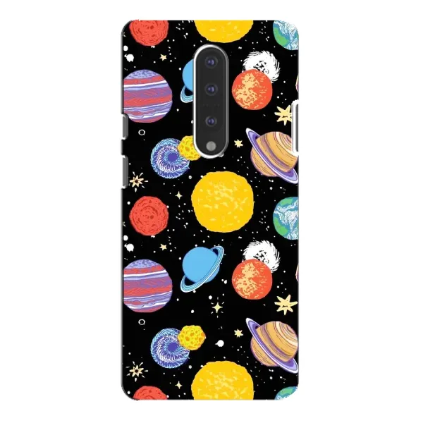 Чехол с принтом «Рисованные планеты» для OnePlus 7 Pro