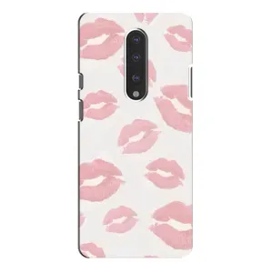 Чохол з розовим принтом для OnePlus 7 Pro (Рожеві губи)