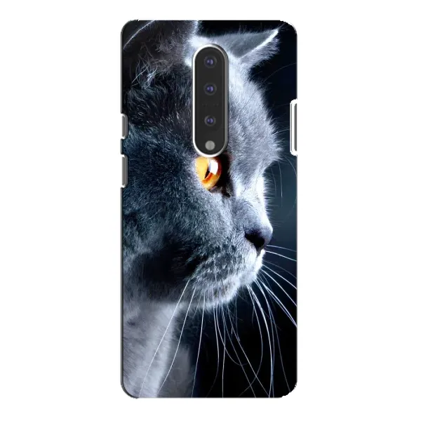 Чехол с принтом «Серый Кот» для OnePlus 7 Pro