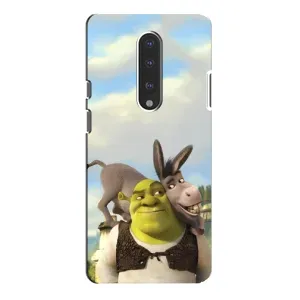 Чохол з мультфільмом Шрек на OnePlus 7 Pro (Шрек та Осел)