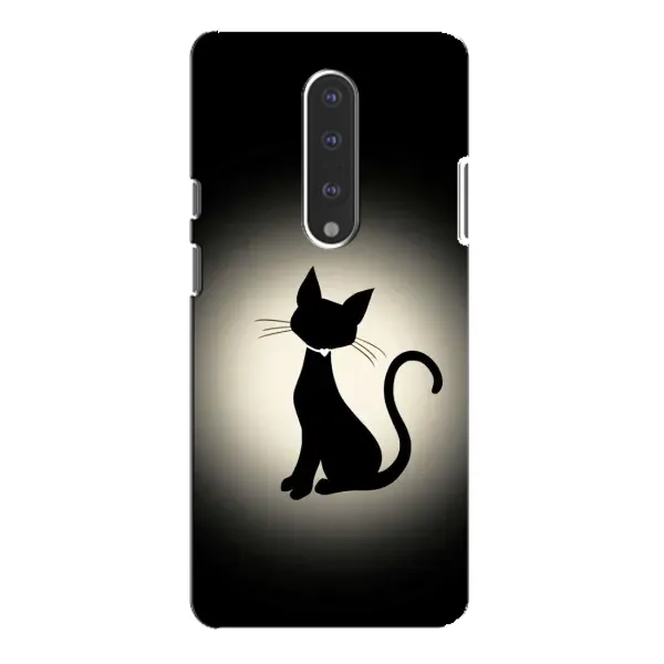 Чехол с принтом «Силуэт котика» для OnePlus 7 Pro