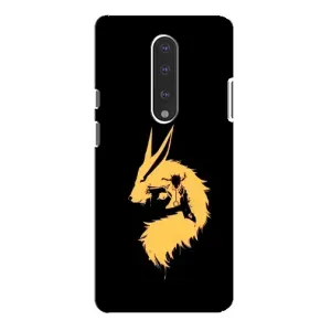 Naruto Anime Чохли для ВанПлас 7 Про (AlphaPrint) (силует Курама Наруто)