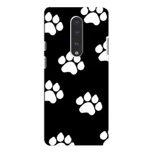 Чохли з собаками для OnePlus 7 Pro (VPrint) (Сліди собаки)
