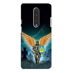 Чехлы с картинкой ЗСУ для OnePlus 7 Pro (AlphaPrint) (Солдат ЗСУ)