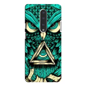 Чохол з пташками на OnePlus 7 Pro (VPrint) (Сова з оком)