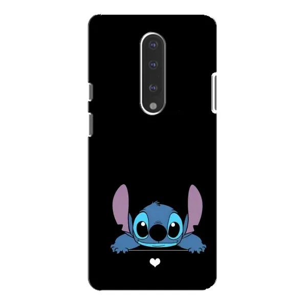 Чохол з принтом «Стіч на чорному» для OnePlus 7 Pro