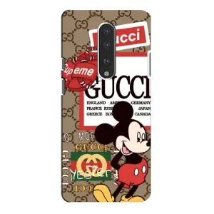 Чохол Disney Mouse OnePlus 7 Pro (PREMIUMPrint) (Стильний Міккі)