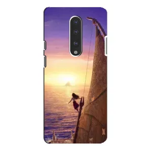 Чохол з мультфільмом Ваяна OnePlus 7 Pro (Захід сонця Ваяна)