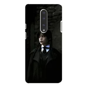 Чохол з дизайном Венздей 2 на OnePlus 7 Pro (Темний стиль Венздей)