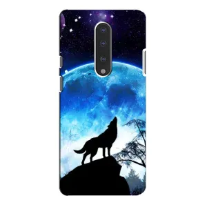 Защитные чехлы для ВанПлас 7 Про (AlphaPrint) (ХИТ продаж) ВОЛК (Волк на луну)