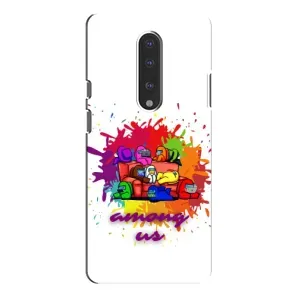 Чохли Амонг Ас для OnePlus 7 Pro (AlphaPrint) (Яскравий АмонгАс)