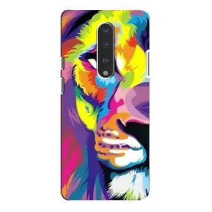 Чохол з картинкою ЛЕВ для OnePlus 7 Pro (VPrint) (Яскравий Лев)