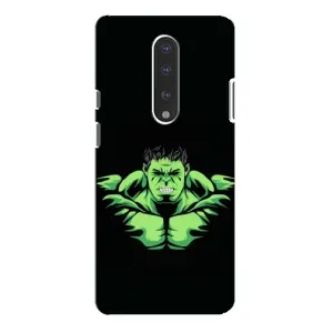 Чехлы с героями Марвел OnePlus 7 Pro (VPrint) (Зелёный Халк)