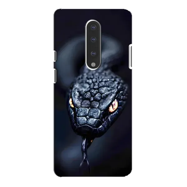 Чохол з принтом «Чорна змія» для OnePlus 7 Pro
