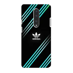 Чохли Адидас для OnePlus 7 (AlphaPrint) (Адідас з полосами)