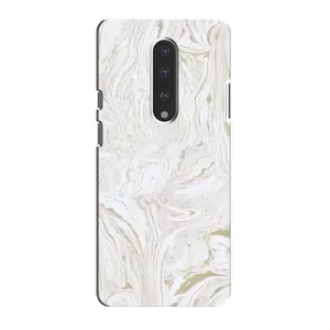 Мраморний чехол на OnePlus 7 (VPrint) (Білий мрамор)