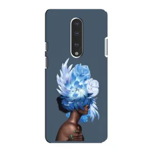 Чехлы (ART) Цветы на OnePlus 7 (VPrint) (Квіти на голові)