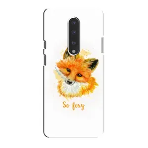 Чохли з картинкою Лисичка для OnePlus 7 (VPrint) (Дівчинка Лиса)