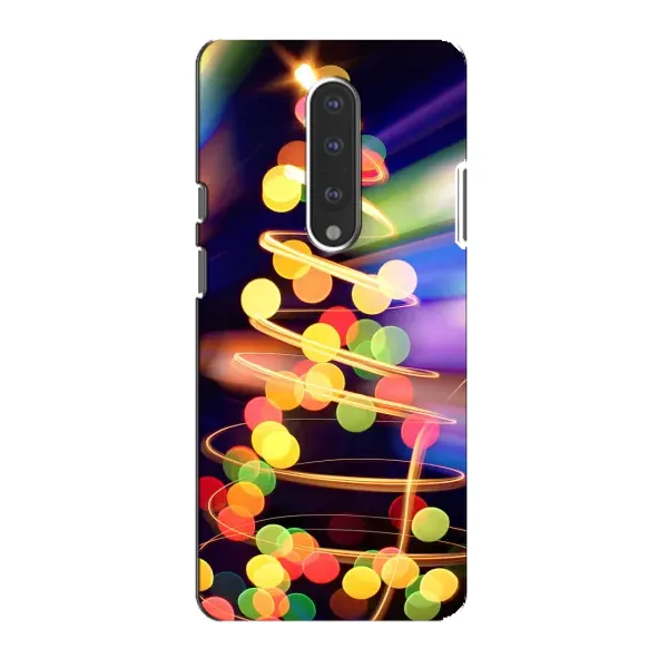 Чехол с принтом «Елка с гирлянд» для OnePlus 7 Чехол с принтом «Елка с гирлянд» для OnePlus 7