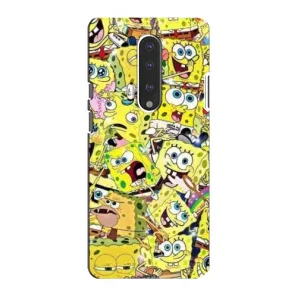 Чохол з принтом «Емоції Спан Боба» для OnePlus 7