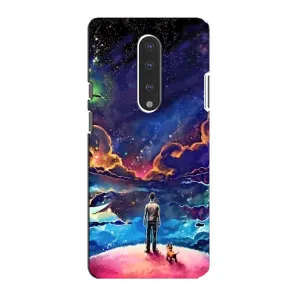 Космічні Чохли для ВанПлюс 7 (VPrint) (Вид Галактики)