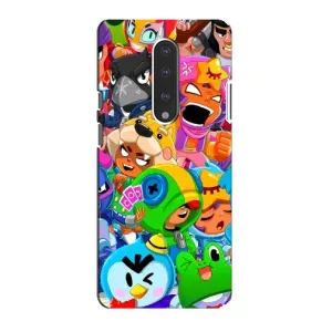 Чехлы Brawl Stars для OnePlus 7 (AlphaPrint) (Герої Бравл Старс)