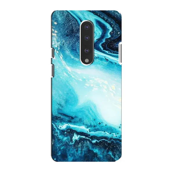 Чехол с принтом «Голубой мрамор» для OnePlus 7 Чехол с принтом «Голубой мрамор» для OnePlus 7