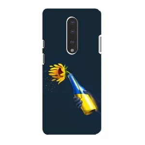 Чохол для Патріота України OnePlus 7 - (AlphaPrint) (Коктель молотова)