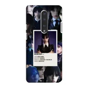 Чохли Венсдей на OnePlus 7 Уенсдей (AlphaPrint) (колаж Венздей)