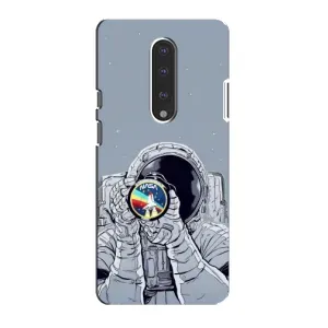 Чохол NASA для OnePlus 7 (AlphaPrint) (Космонавт фото)