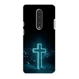 Християнські Чохли для OnePlus 7 (AlphaPrint) (Хрест і місто)
