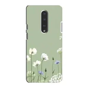 Чохол з принтом «Квіти на зеленому» для OnePlus 7