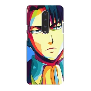 Чохли Персонажі Аніме Наруто для OnePlus 7 (AlphaPrint) (Леві Аккерман)