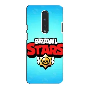 Чехлы Brawl Stars для OnePlus 7 (AlphaPrint) (Лого Бравл Старс)