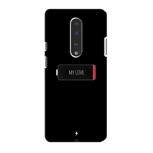 Чехлы для любимой на ВанПлюс 7 (VPrint) (Love battery)