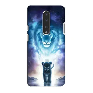 Чехол со Львом для OnePlus 7 (VPrint) (Маленький лев)