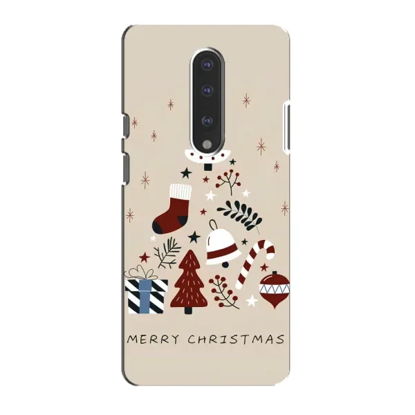 Чехол с принтом «Merry Christmas» для OnePlus 7 Чехол с принтом «Merry Christmas» для OnePlus 7