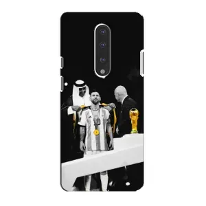 Чохли для OnePlus 7 (Leo чемпіон) (AlphaPrint) (Мессі коронований)