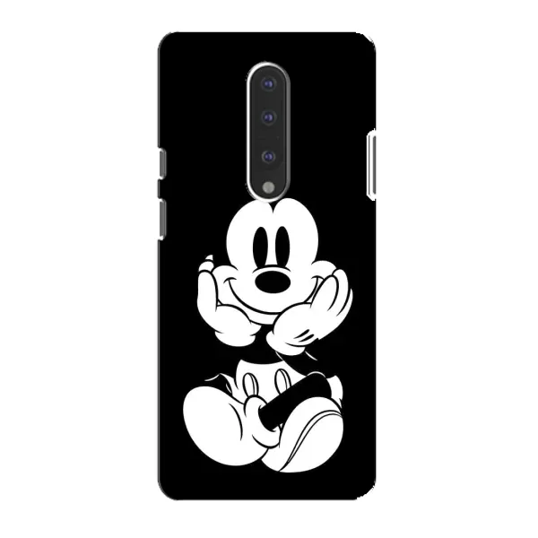 Чохол з принтом «Маус на чорному» для OnePlus 7