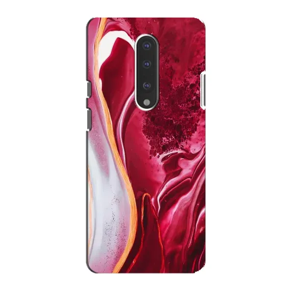 Чехол с принтом «Мрамор красный» для OnePlus 7 Чехол с принтом «Мрамор красный» для OnePlus 7